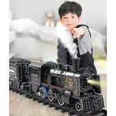 Diecast Metal Steam Train Track Set